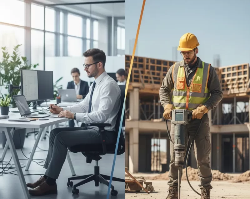 White Collar vs Blue Collar Jobs